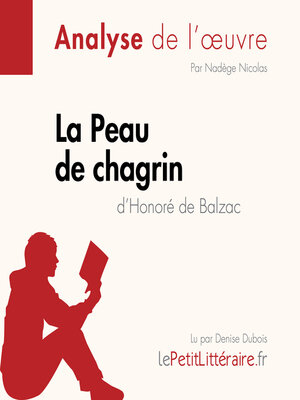 cover image of La Peau de chagrin d'Honoré de Balzac (Fiche de lecture)